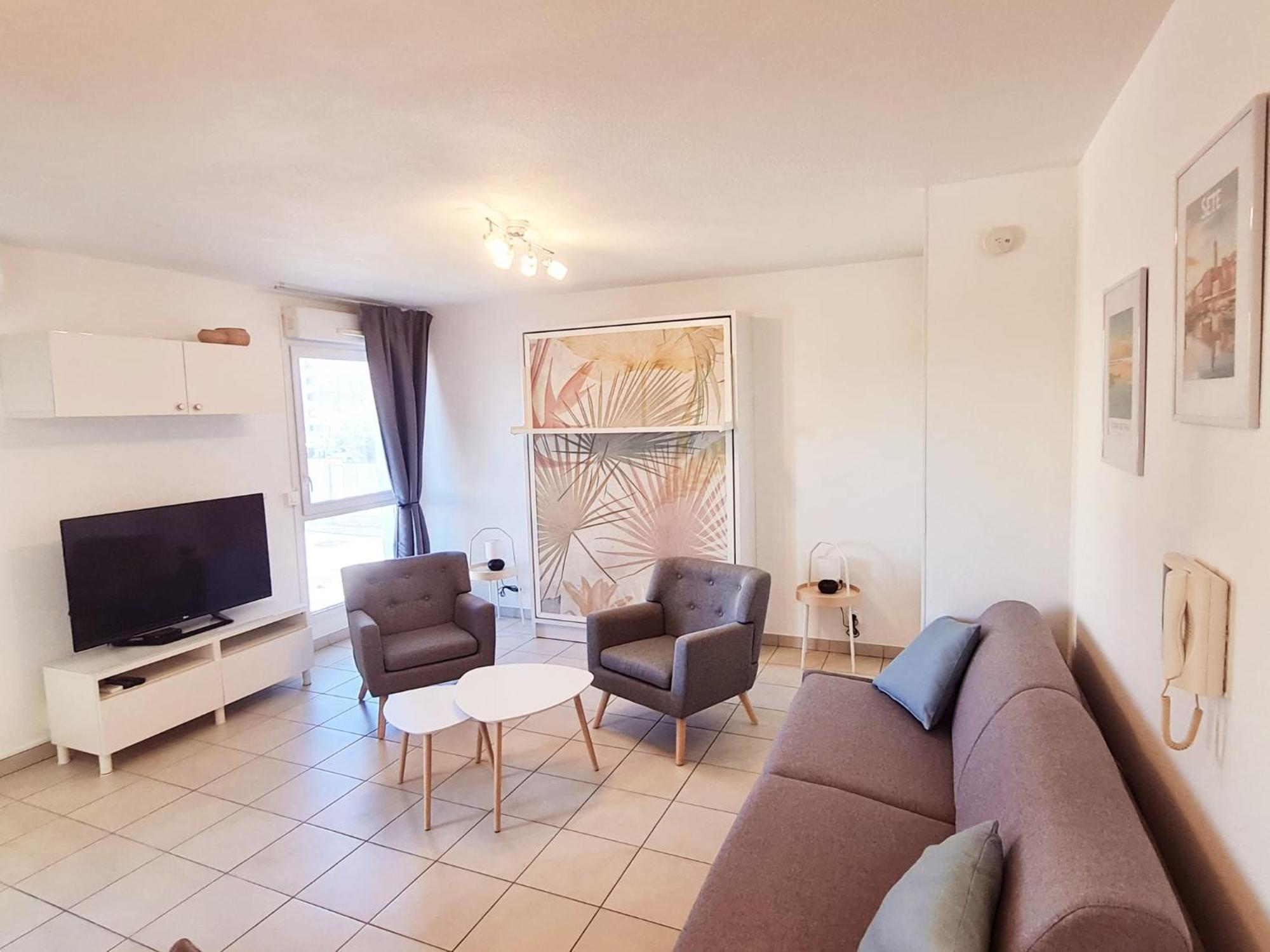 Studio A La Mer Avec Piscine Sète Exterior foto
